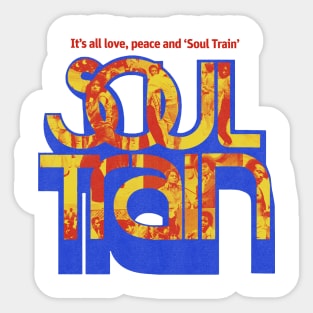 Soul Train Sticker